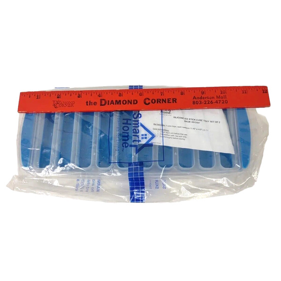 Smart Home Essentials Of Living Ice Cube Stick Cube Tray Set Of 2 0013SV - Picture 3 of 7